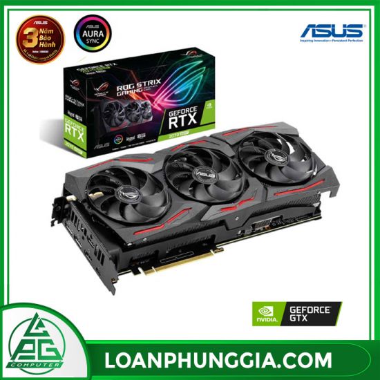 Card màn hình Asus ROG Strix GeForce RTX 2070 Super A8G Gaming (ROG-STRIX-RTX2070S-A8G-GAMING) 