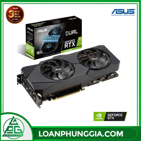Card màn hình Asus Dual GeForce RTX 2080 Super (DUAL-RTX2080S-8G-EVO)