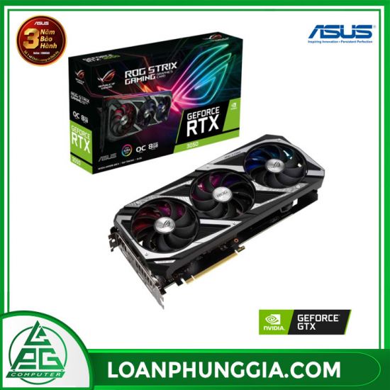 Card màn hình Asus ROG Strix GeForce RTX 3050 OC Edition (ROG-STRIX-RTX3050-O8G-GAMING) 