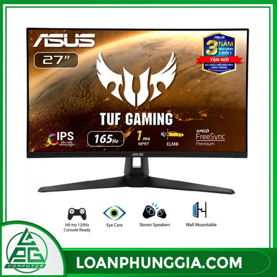 Màn hình Asus TUF Gaming VG279Q1A 27 inch 1ms 165Hz IPS (Tích hợp Loa)