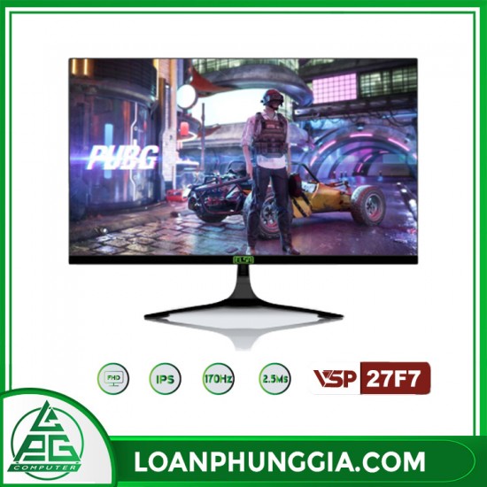 Màn hình phẳng GAMING ELSA 27F7  27inch , 170Hz , IPS