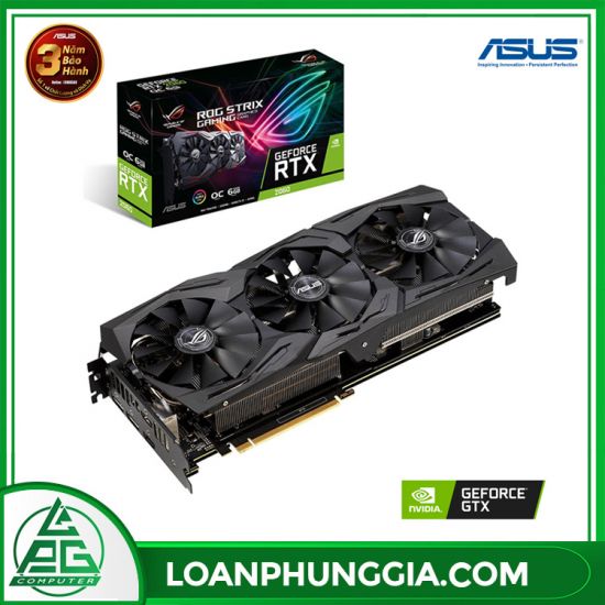 VGA Asus RTX 2060 6G GDDR6 ROG Strix Gaming OC Edition (ROG-STRIX-RTX2060-O6G-GAMING)