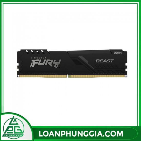 RAM Kingston FURY Beast 16GB (1x16GB) DDR4 3200Mhz (KF432C16BB1/16)