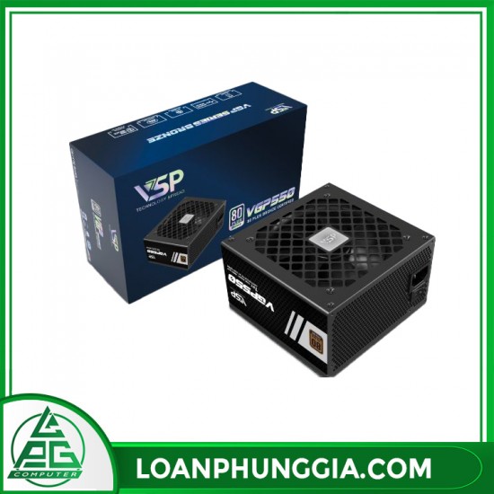 BỘ NGUỒN VSP VGP550BRN - 80PLUS BRONZE - 550W