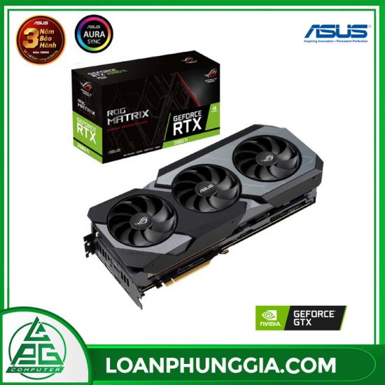 Card màn hình Asus ROG Matrix GeForce RTX 2080 TI Gaming (ROG-MATRIX-RTX2080TI-P11G-GAMING)