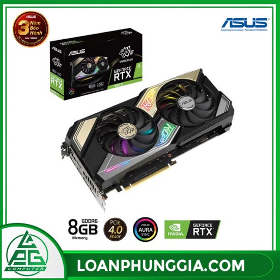 Card màn hình Asus KO GeForce RTX 3060 TI Gaming (KO-RTX3060TI-8G-GAMING) 