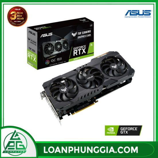 Card màn hình ASUS TUF Gaming GeForce RTX 3060 TI (TUF-RTX3060TI-O8G-V2-GAMING) 