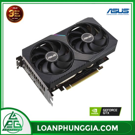 Card màn hình ASUS Dual Mini GeForce RTX 3060 TI 8GB V2 (DUAL-RTX3060TI-8G-MINI-V2) 