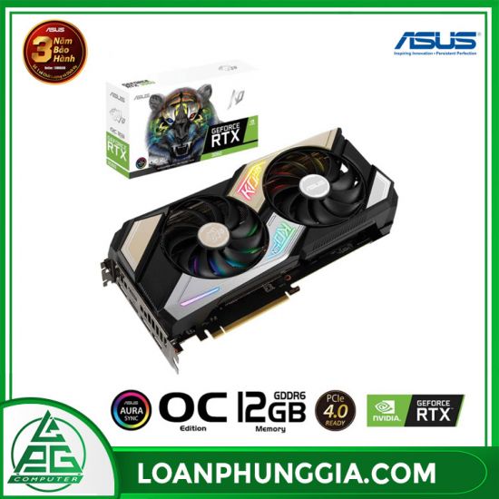 Card màn hình Asus KO GeForce RTX 3060 OC (KO-RTX3060-O12G-Gaming) 
