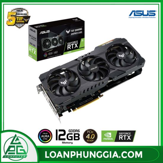 Card màn hình Asus TUF GeForce RTX 3060 Gaming (TUF-RTX3060-12G-GAMING) 