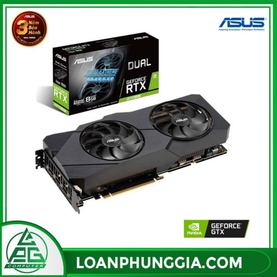 Card màn hình Asus Dual GeForce RTX 2070 Super EVO A8G (DUAL-RTX2070S-A8G-EVO) 