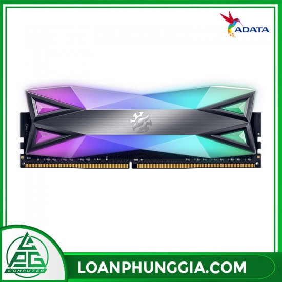 RAM Adata XPG Spectrix D60 RGB 8GB (1x8GB  DDR4  3200MHz  Grey)