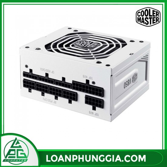 Nguồn Cooler Master V850 SFX Gold White Edition (850W  80 Plus Gold  Full-modular) 