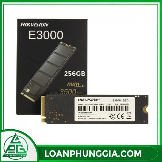 Ổ cứng SSD M2 NVME 256GB Hikvision E3000