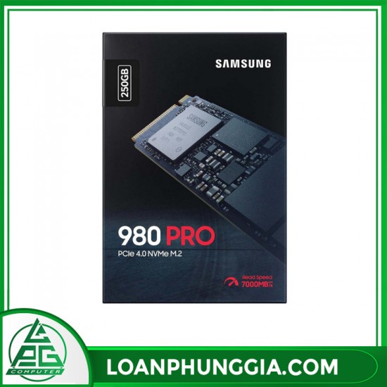 Ổ cứng SSD Samsung 980 Pro 250GB (Gen 4x4  6400  2700 MBs) 