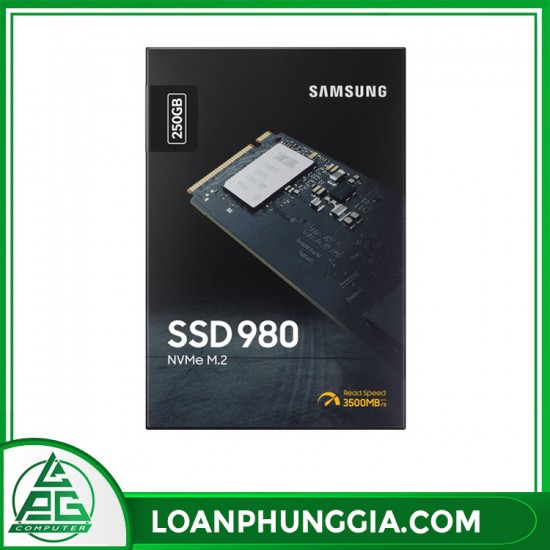 Ổ cứng SSD Samsung 980 250GB (Gen 3x4  2900  1300 MBs) 