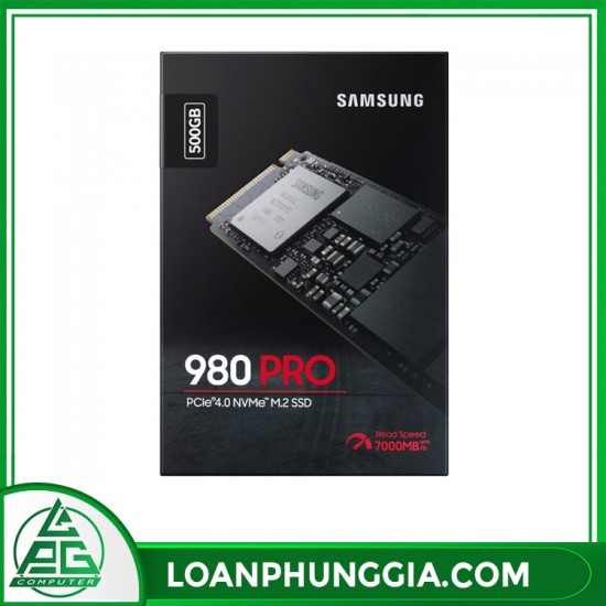 Ổ cứng SSD Samsung 980 Pro 500GB (Gen 4x4  6900  5000 MBs) 