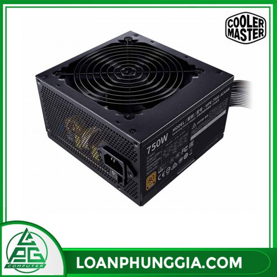 Nguồn máy tính Cooler Master MWE 750W Bronze - V2 Full Range 80 Plus Bronze