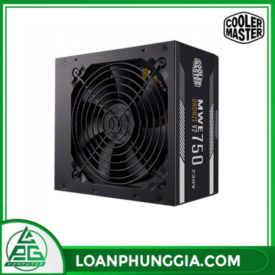 Nguồn máy tính Cooler Master MWE 750W WHITE 230V - V2 80 Plus White