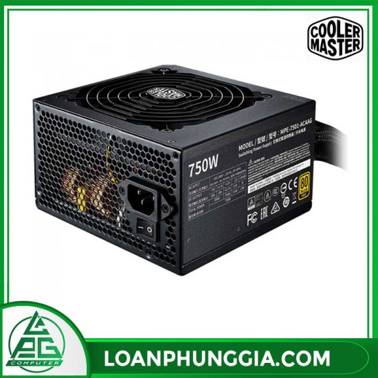 Nguồn máy tính Cooler Master MWE GOLD 750W (80 Plus Gold  Fully Modular)