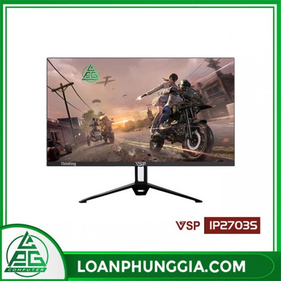 Màn hình VSP IPS esport gaming 27inch tràn viền IP2703S - Black 165Hz