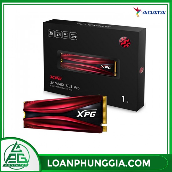 NVMe Adata XPG Gammix S11 Pro 1Tb Siêu tốc độ - New