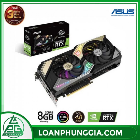 VGA Asus RTX 3070 8G GDDR6 KO V2 LHR (KO-RTX3070-8G-V2-GAMING) 