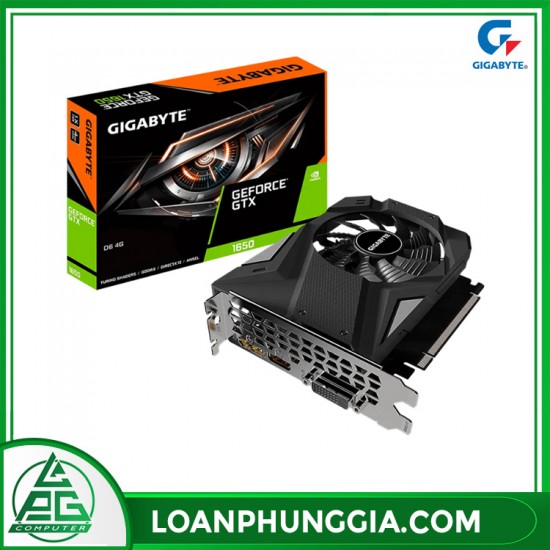 Card màn hình Gigabyte GeForce GTX 1650 D6 4GB (GV-N1656D6-4GD)