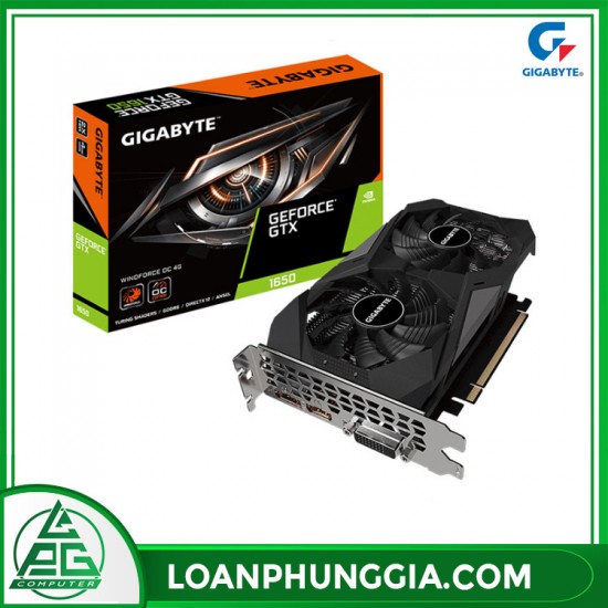 Card màn hình Gigabyte GeForce GTX 1650 D6 WINDFORCE (GV-N1656WF2-4GD)