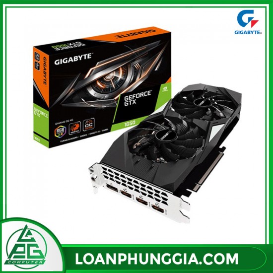 Card màn hình Gigabyte GeForce GTX 1650 MINI ITX OC 4G (GV-N1650IXOC-4GD)