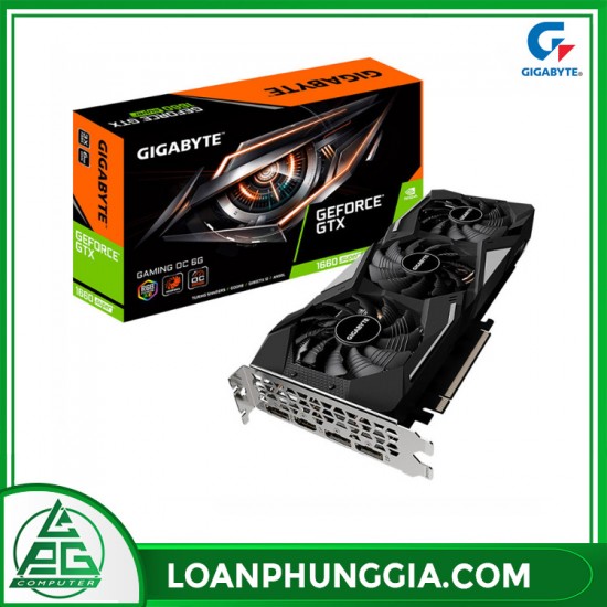 Card màn hình Gigabyte GeForce GTX 1660 Super Gaming OC (GV-N166SGAMING OC-6GD)