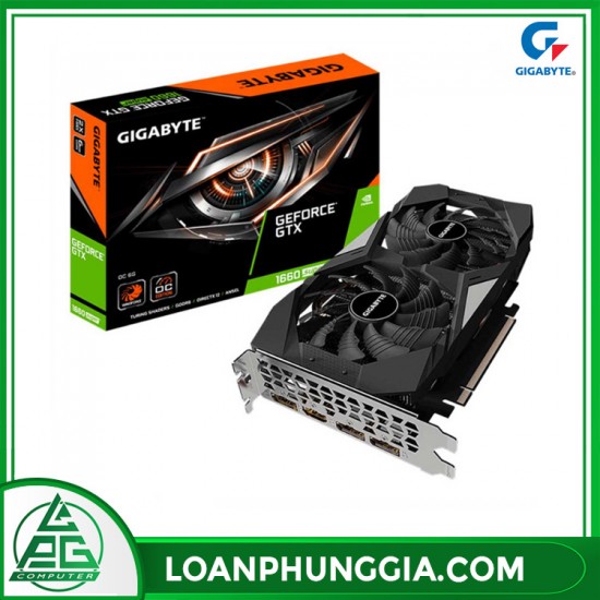 Card màn hình Gigabyte GeForce GTX 1660 Super OC (GV-N166SOC-6GD)