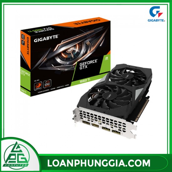 Card màn hình Gigabyte GeForce GTX 1660 TI OC (GV-N166TOC-6GD)