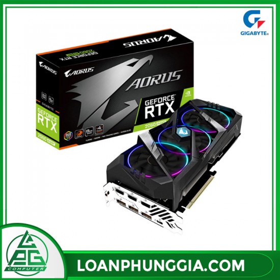 Card màn hình Gigabyte Aorus GeForce RTX 2060 Super (GV-N206SAORUS-8GC)