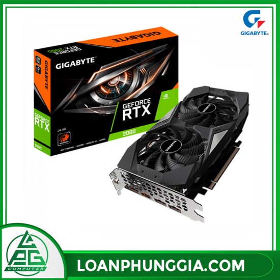 Card màn hình Gigabyte GeForce RTX 2060 D6 6G (GV-N2060D6-6GD)