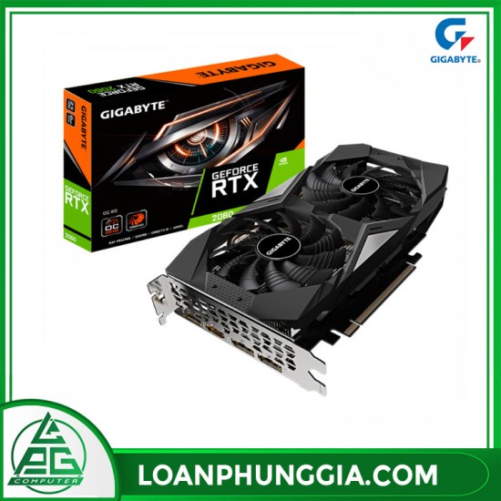 Card màn hình Gigabyte GeForce RTX 2060 OC 6G (GV-N2060OC-6GD)