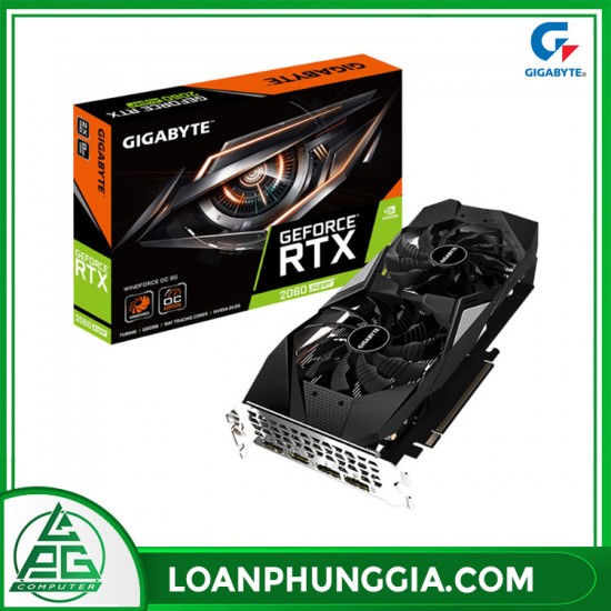 Card màn hình Gigabyte GeForce RTX 2060 Super WindForce (GV-N206SWF2OC-8GD)