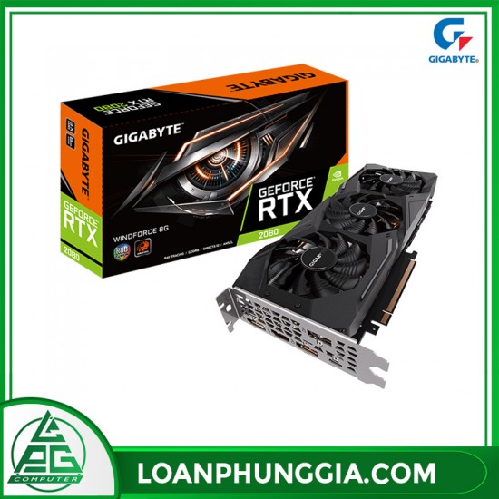 Card màn hình Gigabyte GeForce RTX 2080 WINDFORCE (GV-N2080WF3-8GC)