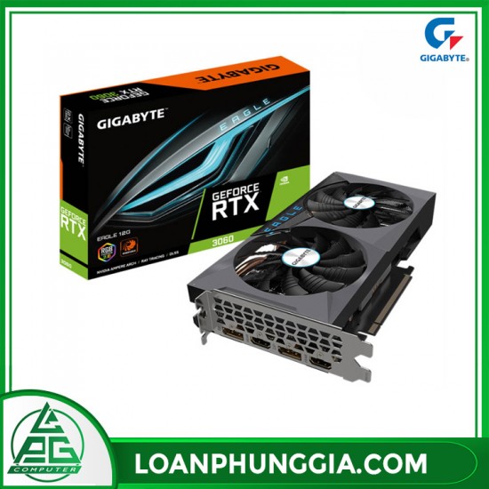 Card màn hình Gigabyte GeForce RTX 3060 Eagle (GV-N3060EAGLE-12GD)