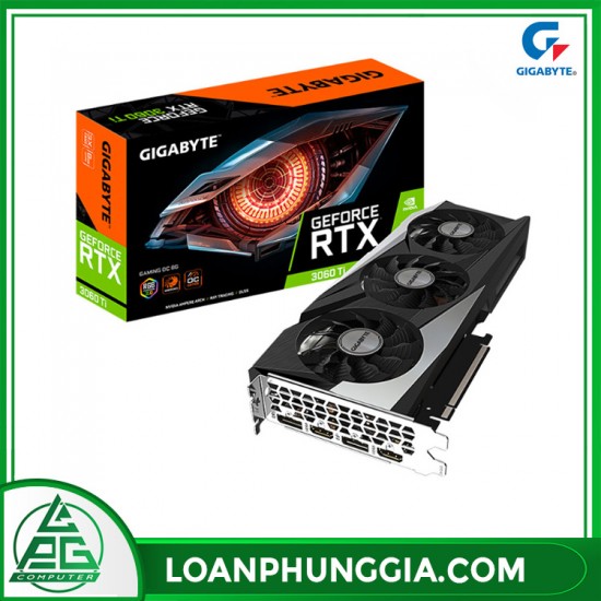 Card màn hình Gigabyte GeForce RTX 3060 Ti Gaming OC (GV-N306TGAMING OC-8GD)