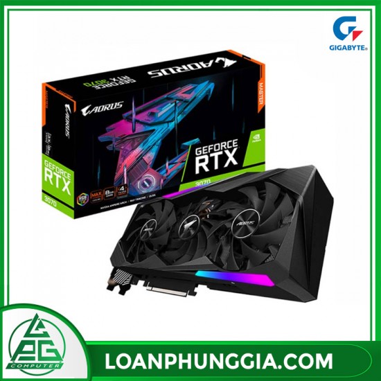 Card màn hình Gigabyte Aorus GeForce RTX 3070 MASTER (GV-N3070AORUS M-8GD)