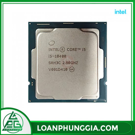 CPU Intel Core i5-10400 Tray (2.9GHz turbo up to 4.3GHz, 6 nhân 12 luồng, 12MB Cache, 65W) - Socket Intel LGA 1200 