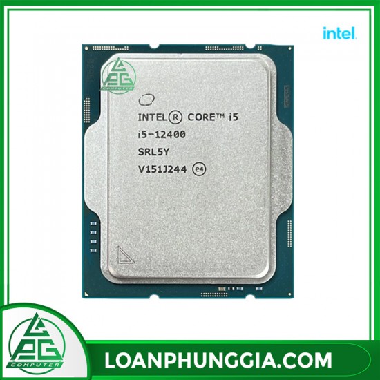 CPU Intel Core i5-12400 Tray (2.5 GHz Turbo 4.4Ghz | 6 Nhân 12 Luồng | 18MB Cache | 65W | LGA1700)