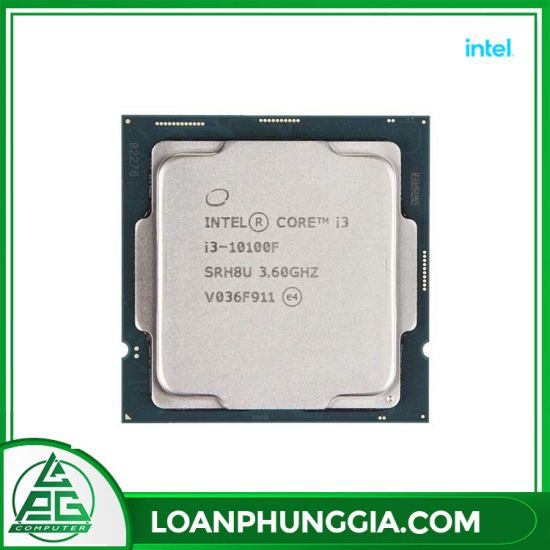 CPU Intel Core i3-10100F Tray (4.3Ghz, 4 nhân 8 luồng, 6MB Cache, 65W, Không GPU) - Socket Intel LGA 1200 - Comet Lake-S ( CHƯA BAO GỒM VAT )