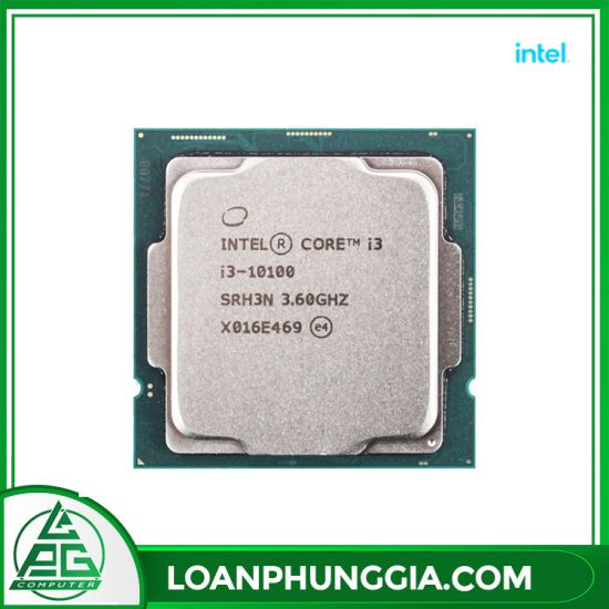CPU Intel Core i3-10100 Tray (4.3Ghz, 4 nhân 8 luồng, 6MB Cache, 65W) - Socket Intel LGA 1200 - Comet Lake-S ( Chưa Bao Gồm VAT )