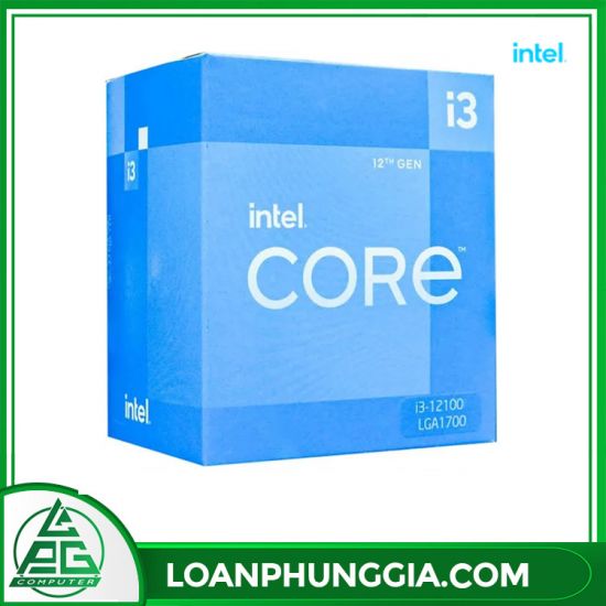 CPU Intel Core i3-12100 (4.3Ghz, 4 nhân 8 luồng, 12MB Cache, 58W) - Socket Intel LGA 1700 - Alder Lake
