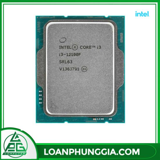 CPU Intel Core i3-12100F Tray (4.3Ghz, 4 nhân 8 luồng, 12MB Cache, 58W, Không GPU) - Socket Intel LGA 1700 - Alder Lake
