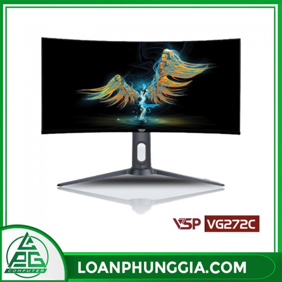 Màn hình cong VSP 27inch ESport Gaming VG272C , 165Hz