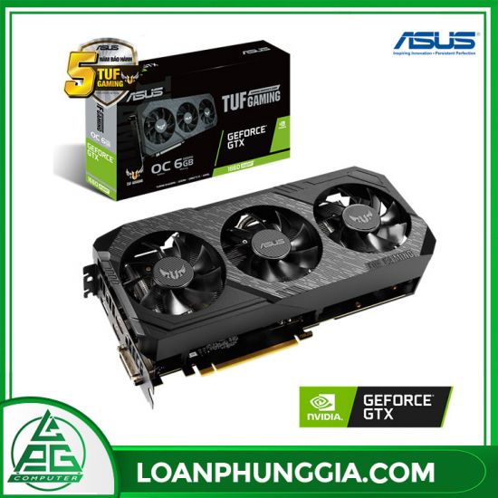 VGA Asus GTX 1660 Super 3 OC 6G TUF Gaming 3 Fan (TUF3-GTX1660S-O6G-GAMING)