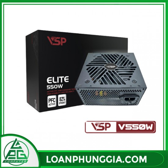 Nguồn VSP Elite Active PFC V550W